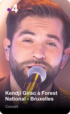Kendji Girac à Forest National - Bruxelles